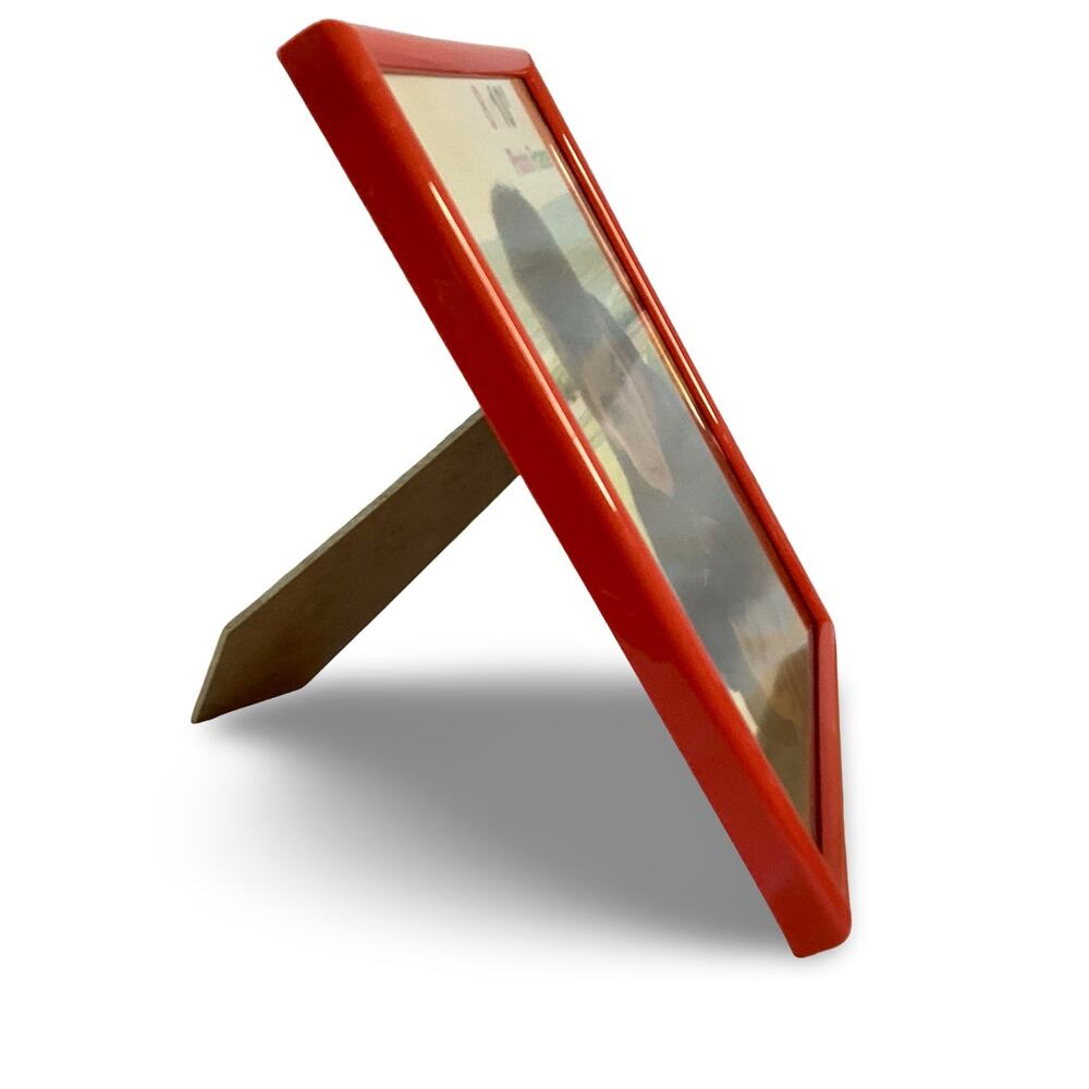 Red Plastic Picture Frame - Picture 6 of 6
